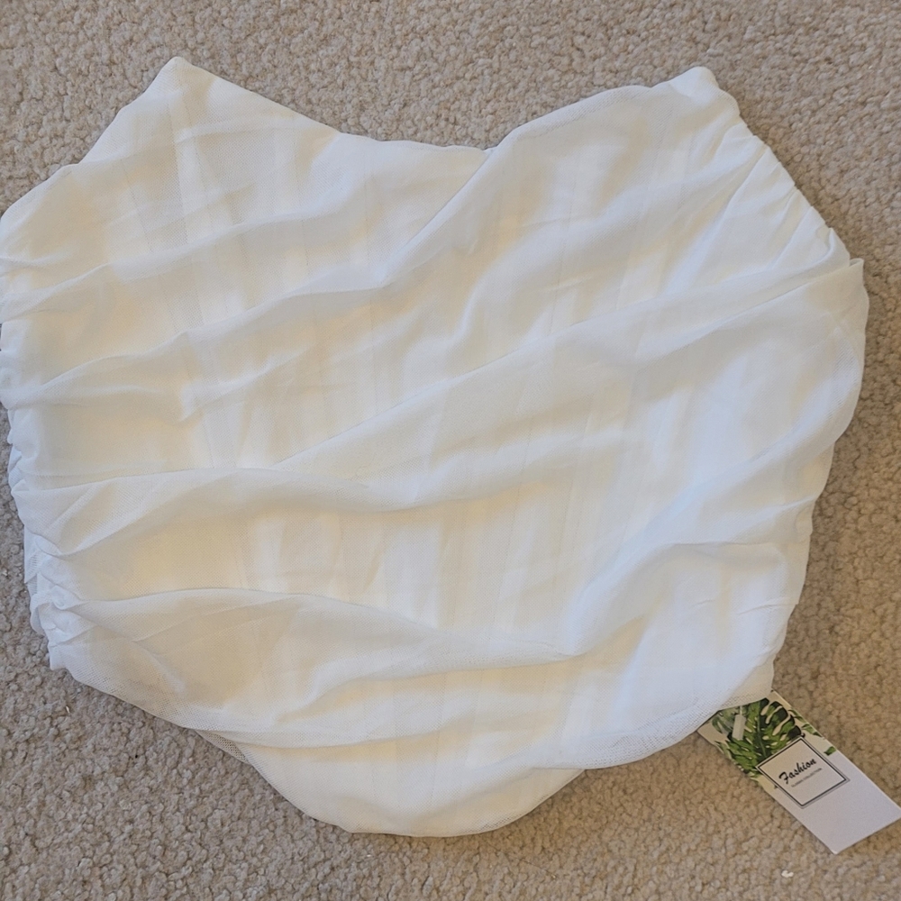 White corset, large.